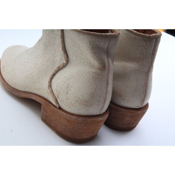 FRYE Carson Piping Bootie zip Up ankle boots leather womens shoes sz 6 B - Picture 10 of 15